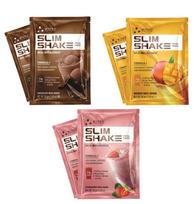 Mypro Sport Nutrition 12-Travel Pouch-Slim Shake Protein Powder-Meal Replacement Shake 4-Chocolate, 4- Mango Milk Shake, 4-Strawberry Flavour