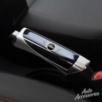 Carbon Fiber Car Hand Brake Grips Protection Cover Interior Accessories For BMW Mini Cooper One JCW F54 F55 F56 F57 F60 R50 R52 black