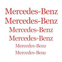 6 VNT Automobilio Lipdukai Stabdžių Suporto Lipdukai Mercedes Benz W205 C180 W167 A B C E Klasės W166 W212 W213 W246 W176 GLE GLK Dekoravimui
