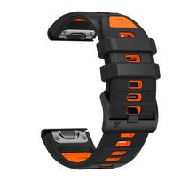 26mm 22mm Quick Fit Strap for Garmin Fenix 9 9pro 8 7X 7 Pro 6X 6 5X 5Plus Silicone Bracelet Correa FOR Fenix 9 Bands 47mm 51mm 22MM black