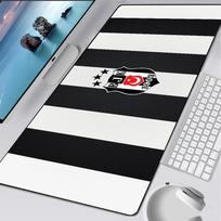 Turkey Besiktas Large Gaming Mouse Pad Computer Mousepad Pc Gamer Mouse Mat Laptop Mausepad Mouse Carpet Keyboard Mat Desk Pad 800x300x2mm white