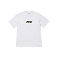 Supreme box logo cotton T-shirt SUP-FW23-245 XL white