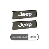 Metalinis vandeniui atsparus automobilio logotipo lipdukas Automobilio dekoravimo priedai Jeep Cherokee Wrangler JK Gladiator Compass Renegade Patriot D1D