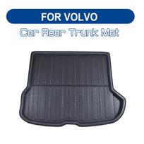 FOR VOLVO C30 S40 S60 S80 V40 V60 XC60 XC90 Car Rear Trunk Boot Mat Floor Mats Cargo Mat Waterproof FOR XC60 black