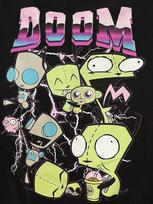 Invader Zim Doom Junior T-Shirt Unisex Cotton Tee All Size S-5XL CO257 Unisex T-Shirt L gray