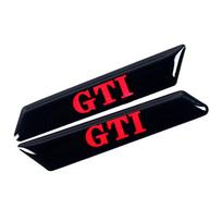 2 vnt. 3D automobilio sėdynės pakėlimo mygtuko lipdukai R Line Rline emblema Dekoratyviniai lipdukai VW Golf 6 8 GTI MK6 MK8 Touran Mtm priedams black