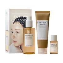 SKIN1004 Madagascar Centella Double Cleansing Duo Ampoule Foam 125mL + Light Cleansing Oil 200mL beige