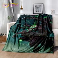 World of Warcraft, WOW, Žaidimas Žaidėjas Minkštas Pliušinis Antklodė, Flanelinis Antklodė Mesti Antklodę Svetainės Miegamojo Lovos Sofos Iškylos Dangtis 75x90cm