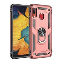 For Samsung Galaxy A10 A20 A30 A40 A50 A70 Case Shockproof Armor Ring Holder Stand Cover for A10E A20E A10S A20S A30S A40S A50S For Galaxy A20E yellow