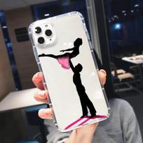 Phone Case for iPhone 16 11 12 13 14 15 Pro Max Mini 7 8 Plus SE Dirty Dancing Hip Hop Soft Back Transparent Cover Coque Fundas iphone 7 8 SE gray