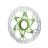Chaser New 6-ULTRA G2 Ultralight Center Lock Disc Brake Discs Road Bike Gravel Disc Brake Disc 160/140mm Without Locking Cover New Green 160mm white