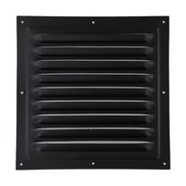 Convenient Setup Air Outlet Grille Aluminum Vent Grille Ventilation Grille black