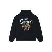 Balenciaga X The Simpsons Women'ss Wide Fit Hoodie 675003TLVG81000 2 juoda