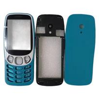 Pilnas Korpusas Mobiliajam Telefonui Nokia 3210 4G (2024 m) Su angliško klaviatūros remonto dalimis Blue (B)