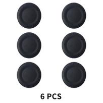 Joystick Replacement Caps for Playstation PS4/PS5 Controller Thumbstick Grip Cover Caps Repair Parts for PS5 Accessories black
