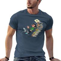 Gaston Lagaffeclassic T-shirt Sports Basic Short Sleeve T-shirt M black