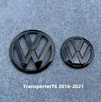 VW VOLKSWAGEN Naujas VW T5 T6 Automobilio Variklio Dangčio Priekinės Grotelės Emblema Galinio Bagažinės Logotipo Dangtelis Apdaila Volkswagen Transporter T5 T6 gray