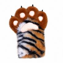 1Pc Plush Cosplay Cat Paw Glove Squeaking Furry Glove New Cosplay Glove  Gifts brown