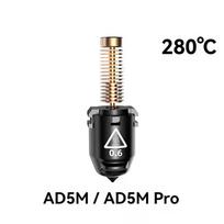 Original For Flashforge Adventurer AD5M nozzle/5M Pro Nozzle Kit Assembly Hotend 0.25/0.4/0.6/0.8mm High Speed Nozzle 3d Printer