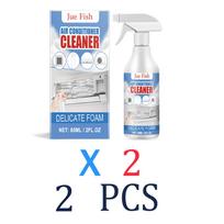 Air Conditioner Cleaner Foam Spray AC Coil Cleaner Deep Cleaning Odor Eliminator No Rinse Home Maintenance 60ml Air Vent Care 2 PCS