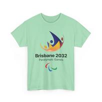 Brisbane 2032 Paralympic Games Printed T-Shirt Australia 130 blue