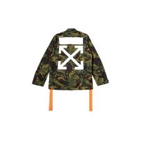 OFF WHITE Kamufliažinės Strėlės Pleistras Rankovės Striukė OMEL001S187340129901 XS black