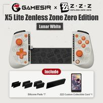 GameSir X5 Lite Zenless Zone Zero Edition Mobile Game Controller iPhone iPad Mini Android Gamepads ZZZ Officially Licensed 1 ZZZ Lunar White