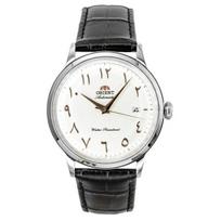 Orient Classic Bambino Odinis Dirželis Baltas Ciferblatas Automatinis RA-AC0038S Vyriškas Laikrodis balta
