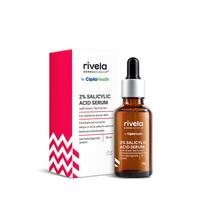 Rivela Dermascience 2% salicilo rūgšties veido serumas 30ml Pakuotė 1 Prieš spuogus Riebalų kontrolė Juodi inkštirai red