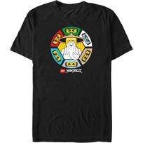 Fifth Sun Mens Lego Ninjago Be Ninja Young Men's Short Sleeve Tee ShirtT-Shirt XXL įvairiaspalvis