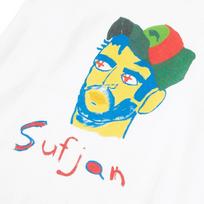 Sufjan Stevens lot Gift For Fans White T-Shirt Cotton Full Size Unisex T-Shirt L yellow