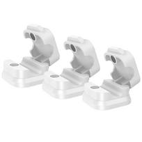 3Pcs Magnetic Cable Clip Cord Holder Adhesive Wire Holder Keeper Organizer for Home Office Desk Car Wall Desktop Nightstand balta