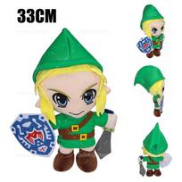 Zelda Breath of the Wild Pliušiniai žaislai Link Bokoblin korok Princesė Zelda Smėlio ruonis Pagalvė Minkštas minkštas žaislas Vaikų dovana