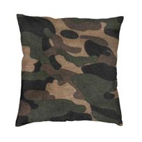 Modernus Žirnių Taškuotas Camo Sofos Pagalvės Užvalkalas Minkštas Kamufliažinis Pagalvės Užvalkalas Miegamojo Dekoras Pagalvės Užvalkalas 40x40cm black