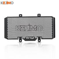 Motorcycle FOR Kawasaki Versys 650 Ninja 650N/650F ER6N ER6F 2009-2016 2015 2014 2013 2012 Radiator Guard Protector Grille Cover black VERSYS650 gray