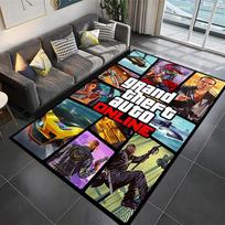 Grand Theft Auto Online: High-Octane Adventure carpet Suitable for all seasons Home Decor Fashion Christmas gifts Art 100x150cm( 39x59in)