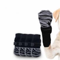 4pcs Strong Grip Paw Protection Socks Anti-Scratch Cat Socks  for Floor Protection S