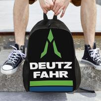 Deutz Fahr Logo Merchandise Backpack Hot Sale Daypack Large Capacity Children BookBag School Bag Shoulder Bags for Men Women One Size white