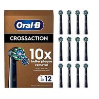 Oral-B Pro CrossAction Brush Heads 12 Pack Frustration-Free Packaging 8006540859926