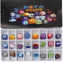 New Model Blox Fruit Figures Set Toy Blox Fruit Figurine Fruit Blox Fruit Kitsune Pvc Toy Figure Ornaments Decor gray