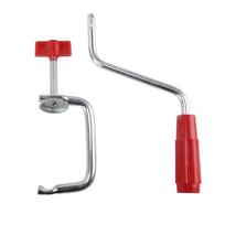 Pasta Maker Machine Stainless Steel Multifunctional Adjustable Thickness Settings Manual Roller Noodles Maker for Home Cooking gray