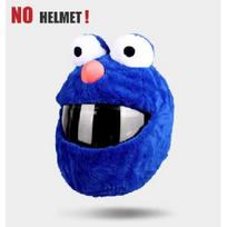 Motociklo pilno veido šalmo užvalkalas Animacinis pliušinis gyvūnas Šalmo užvalkalas Audinio apsauga Juokingas šalmo užvalkalas Motociklo priedai Šalmo komunikacija 7 W