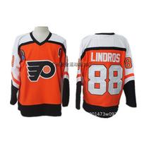 Vyriški retro NHL ledo ritulio marškinėliai gerbėjų apranga medvilnės mišinys komandos uniforma Flyers Kings Oilers Canucks Blues Rangers XXXL 56 cm black