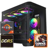 TopPC AMD Ryzen 7 (Zen 5) Compact GMNG, 750W, Ryzen 7 9800X3D, 360mm AIO, 32GB (2x16) DDR5, GeForce RTX 5070 DATK405-1388459