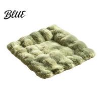 Soft Pet Supplies for Pets Faux Fur Mat, Warm Cat Sleeping Pad with Non-slip Bottom, Durable Mat Home Self-Warming Fuzzy Cozy Bed Dogs Cats, S žalia