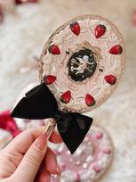 Flower Knows Knight Unicorn Makeup Mirror Little Angel Moonlight Mermaid Handheld Mirror Limited Edition Portable Beauty Mirror