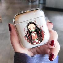 Anime Demon Slayer Airpod dėklai Air Apple Pro 3, skirti Airpods Pro Pro2 2 3rd Pods Gen Airpord dėklai Tanjirou Nezuko Cover Funda Airpods 1 2