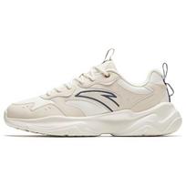 Anta Casual Versatile Shock Absorbing Durable Lightweight Low Top Lifestyle Sneakers Men sneakers Gray White 912328815-6 44