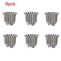 HMLOVE Glass Teapot Wood Handle Teawear Set Cup Filter Chinese Tea Ceremony High Boron Silicon Transparent Pumpkin Pot 900ML gray