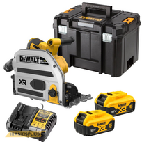 DCS525P2T DeWALT 18V įleidžiamas diskinis pjūklas 165 mm (2x5.0 Ah)
